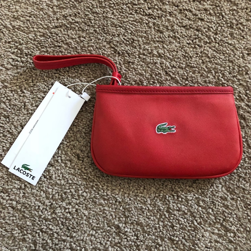 Lacoste wristlet wallet